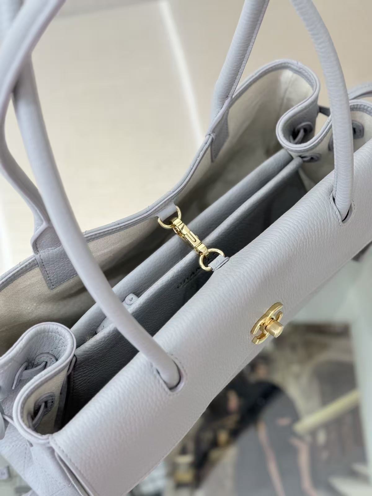 CHANEL 26S in Grey Blue
