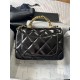 Chanel Rectangle Mini in Black (19X14X8cm)