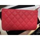 CHANEL Wallet in Red (20X12CM)