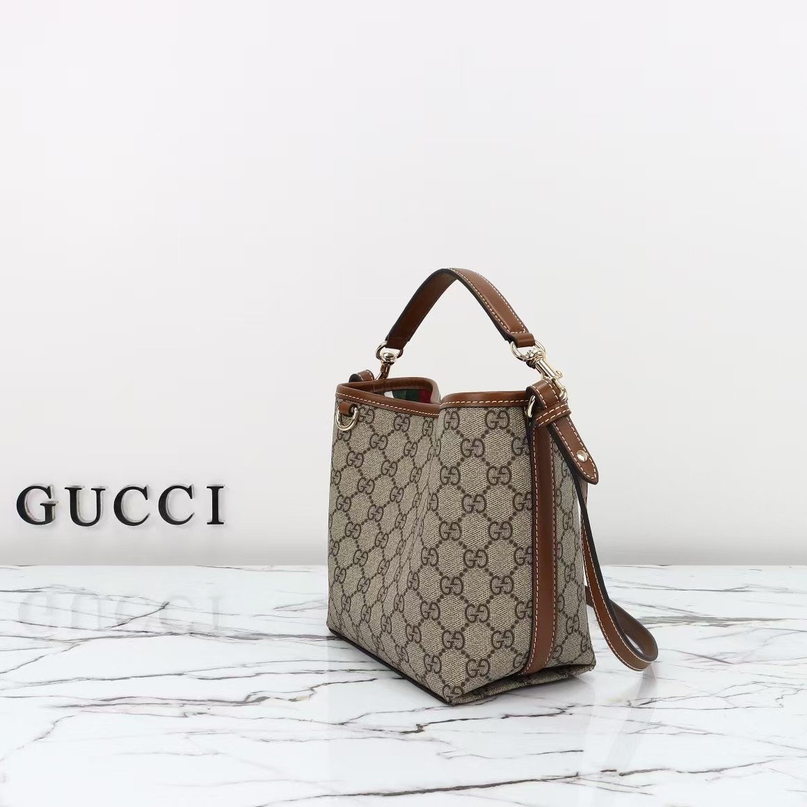 GUCCI GG Small Bucket Bag