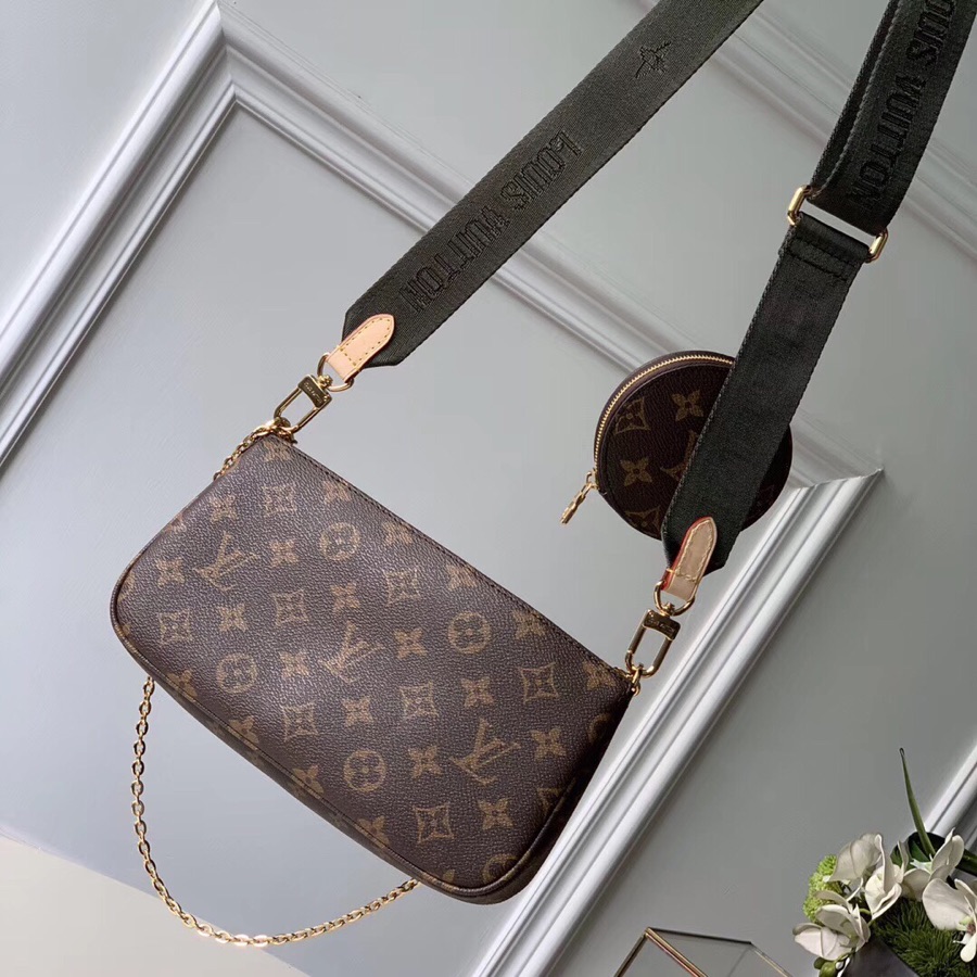 Louis Vuitton Multi Pochette Accessoires  M44813  (24 x 13.5 x 4 cm)
