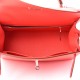 HERMES Epsom Kelly 30 Sellier Rose Texas