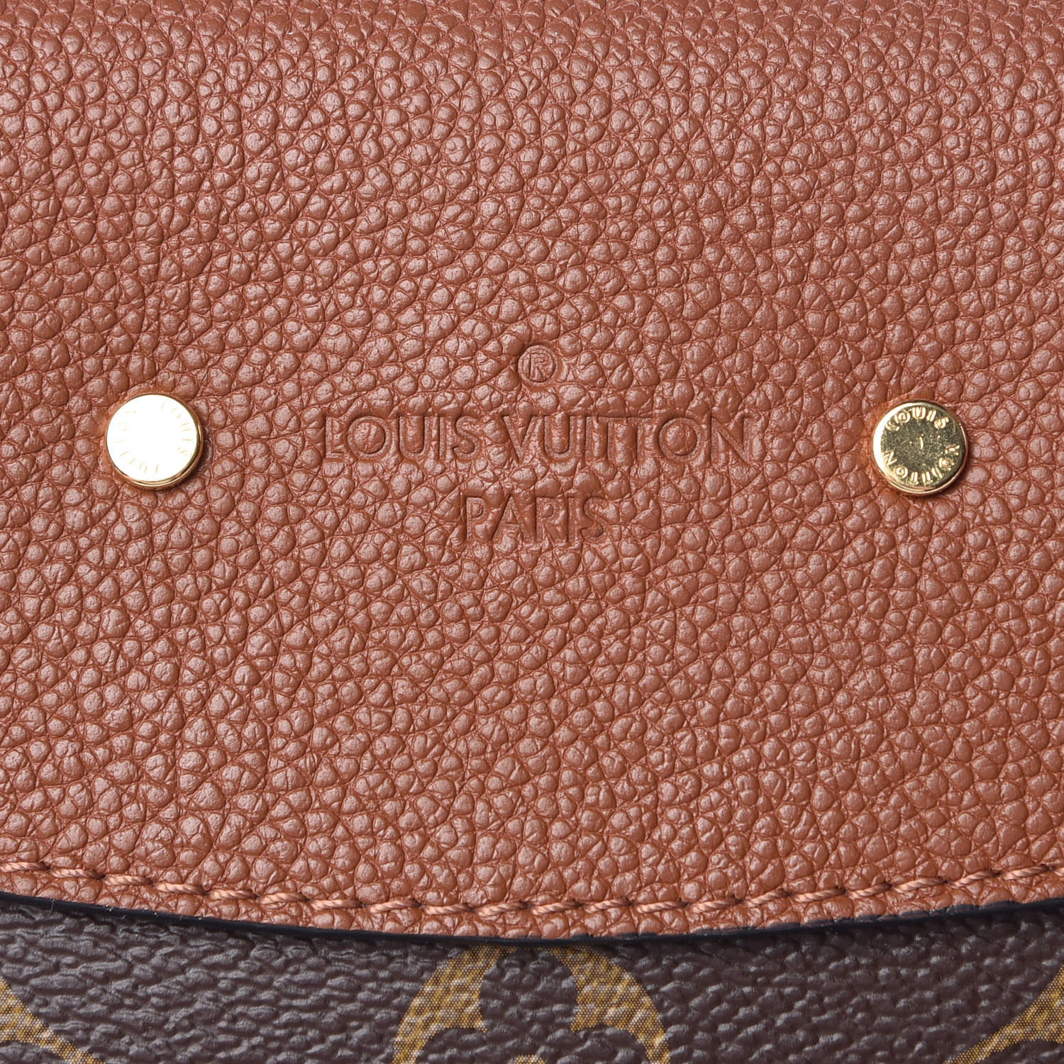 LOUIS VUITTON SAINT PLACIDE HANDBAG M43713 (24.5X6.5X16.5cm)  Caramel
