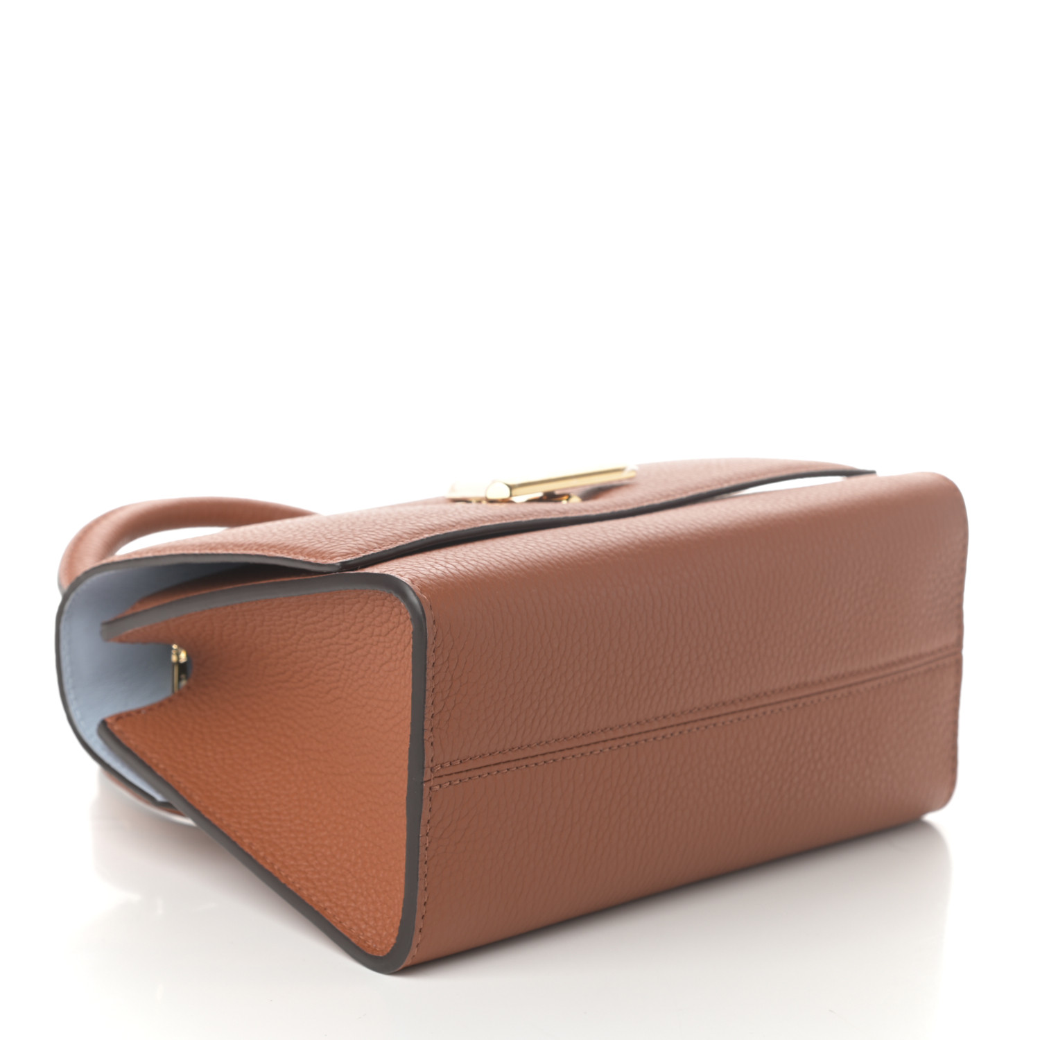 LOUIS VUITTON Taurillon Twist One Handle PM Caramel M57093 (25x17x11cm)